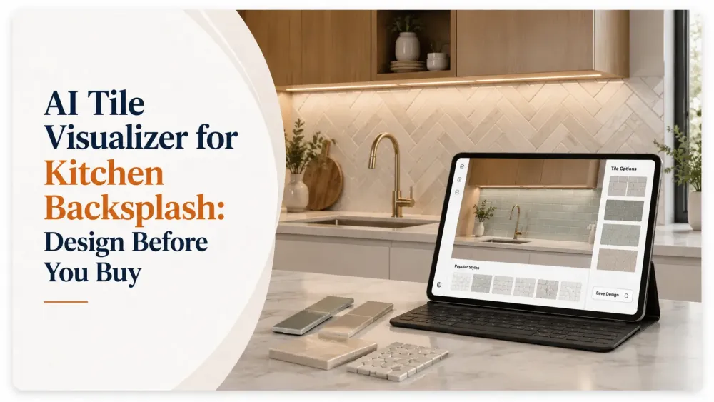 Vizualizér dlaždic Ai do kuchyně Backsplash: Navrhněte před nákupem